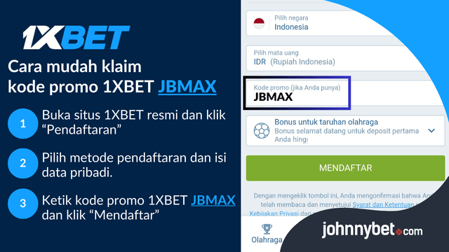 daftar kode promo 1xbet