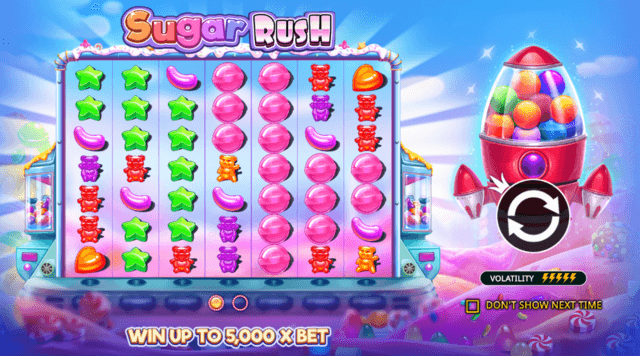 sugar rush funciones de juego
