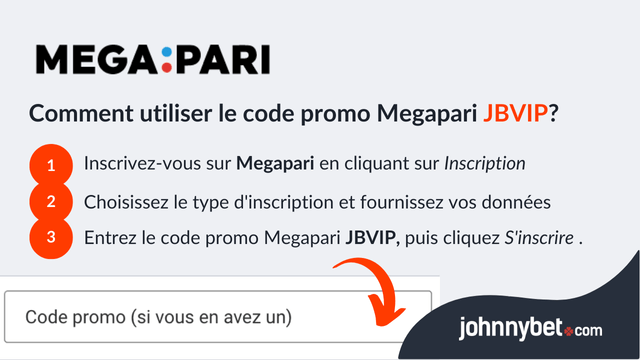 Offre de bienvenue Megapari