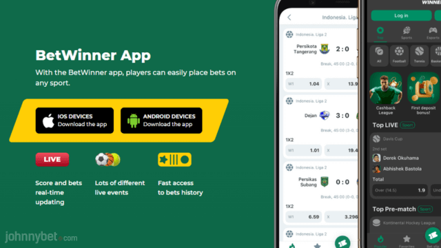 Mobile App for Betwinner 