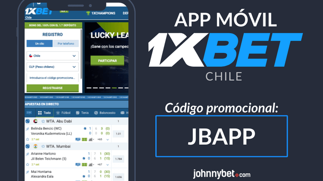 app 1XBET Chile bono VIP