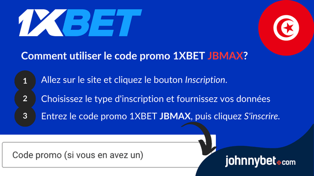 promotion du code 1XBET TN