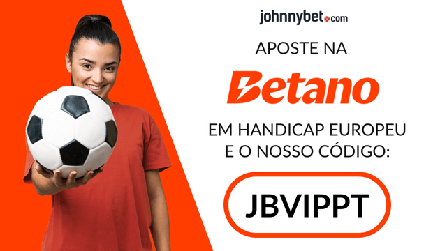 handicap europeu apostas com o codigo promocional 