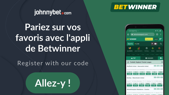 Betwinner sénégal appli mobile 