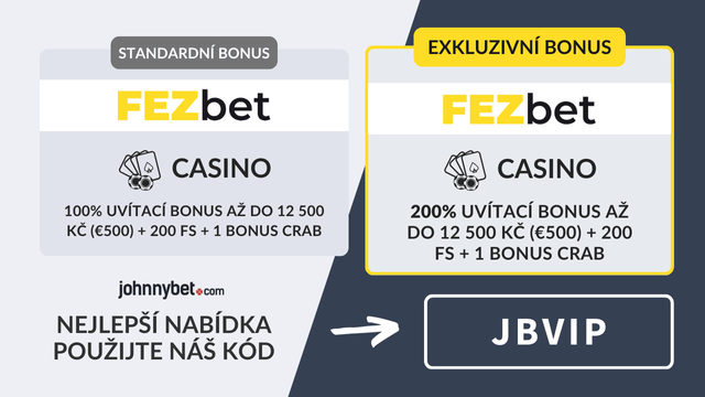 Exkluzivní bonus do kasina Fezbet 2026