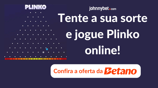 oferta da plataforma online para jogar plinko 