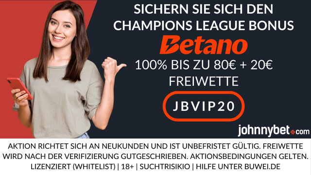 Betano Gratiswette Leverkusen - Bayern
