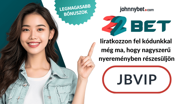 bónuszkód 22bet nagyszerű díjjal