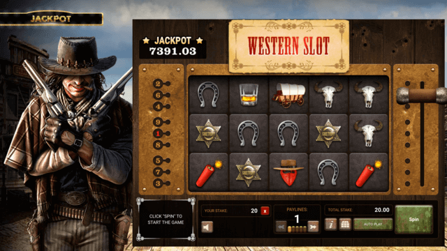Western Slot gameplay