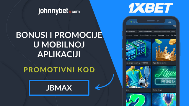 1XBET app bonusi za korisnike