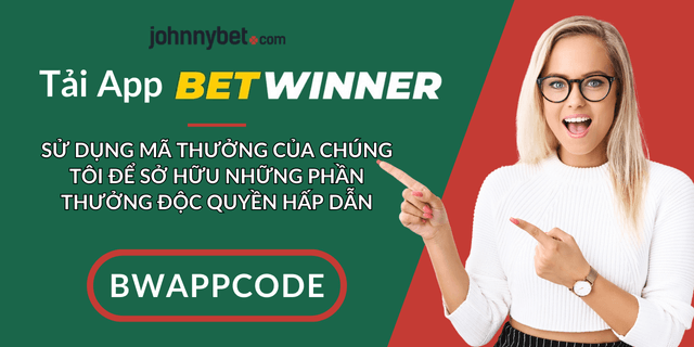 ứng dụng di động Betwinner mã thưởng