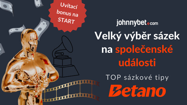 vyber sazek na spolecenske udalosti u bookmakeru