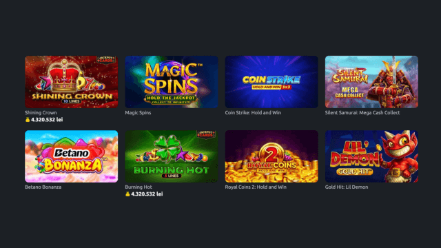 jocuri casino Betano