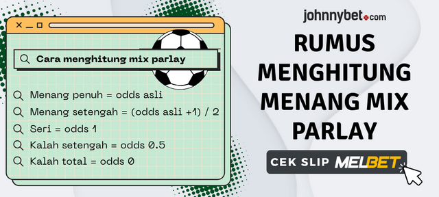 cara hitung odds menang mix parlay