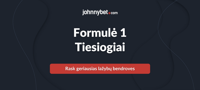 Formulė 1 lenktynės gyvai 