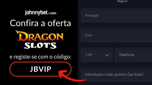 dragonslots código promocional registo