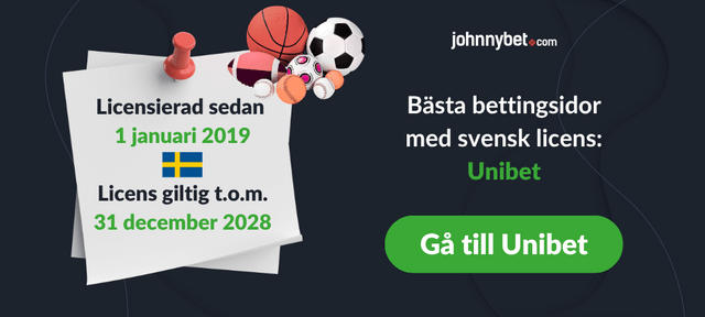 spelsida med svensk spellicens