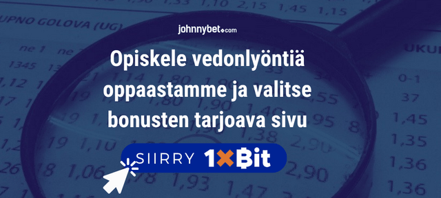 urheiluveikkaus tervetuliaisbonukset
