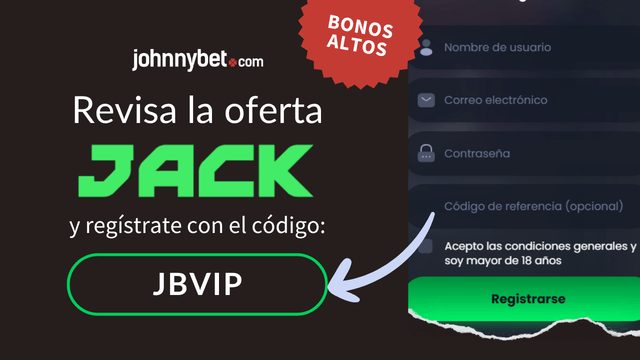 código bonus Jack
