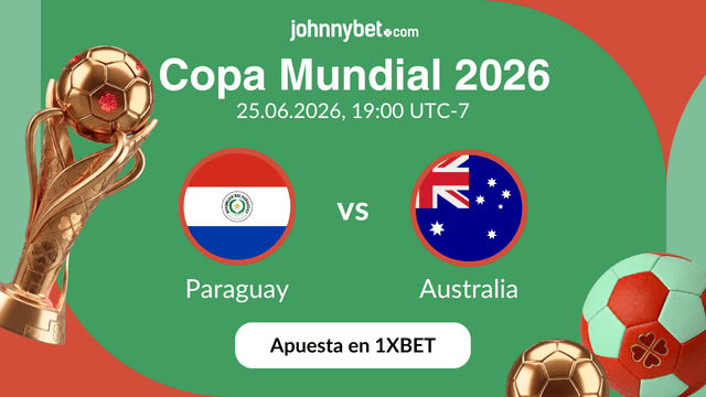 Pronóstico Paraguay vs Australia ganador