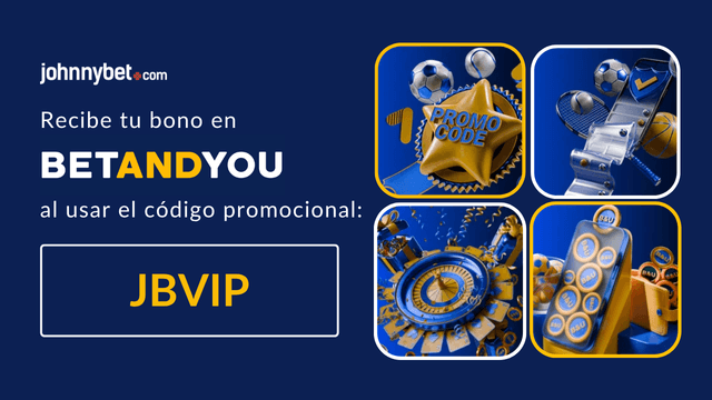 Deportes BetAndYou código bonificación nuevo usuario 