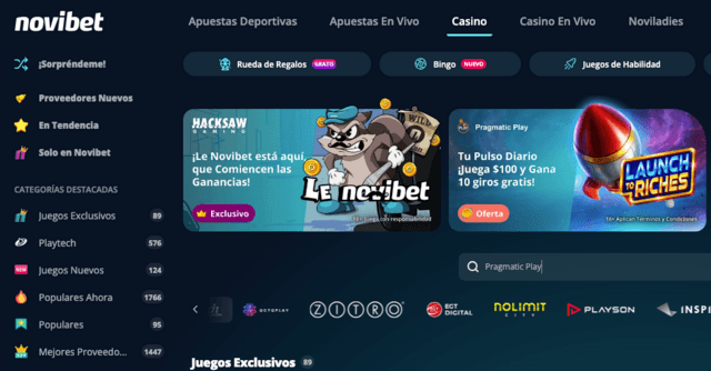 código promocional casino novibet