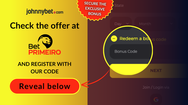 betprimeiro bonus code 2026