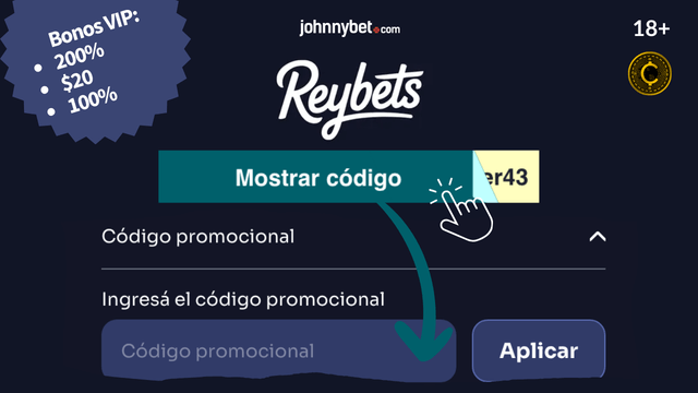 código promocional reybets 2026
