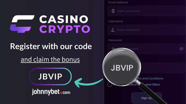 Casino Crypto promo code 2026