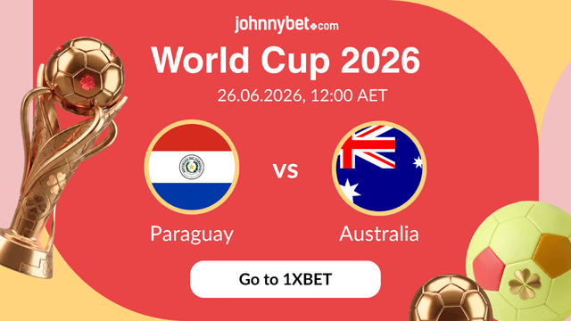 Paraguay vs Australia betting odds