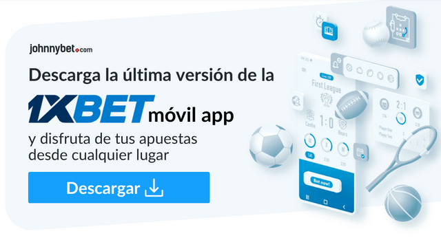 última versión de la 1XBET móvil app