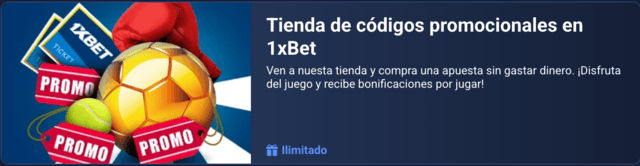códigos 1xbet