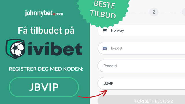 ivibet kampanjekode registrering