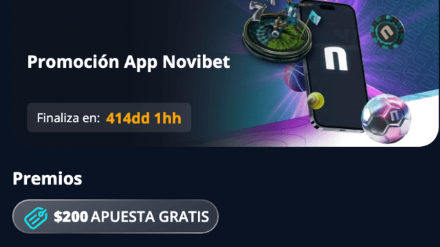 código promocional novibet app