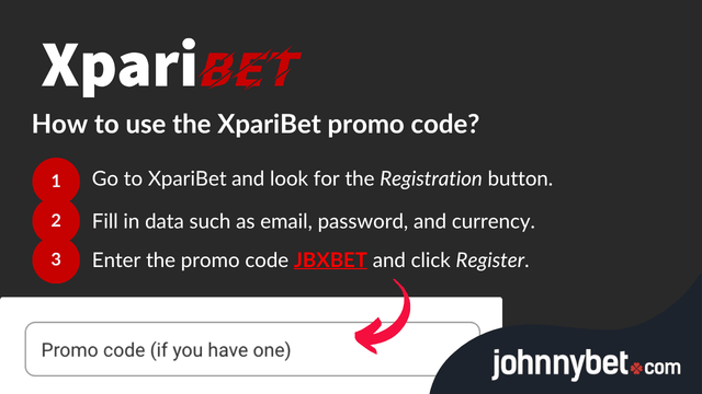 xparibet promo code registration