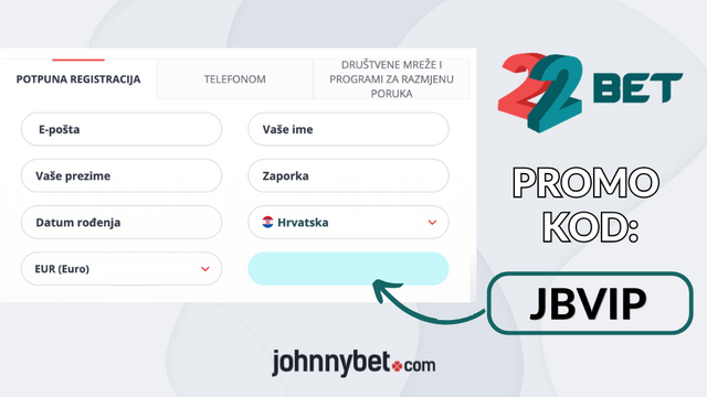 22bet promo kod registracija