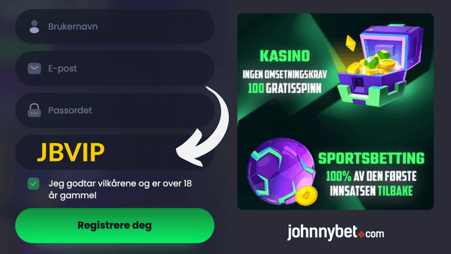 Jack henvisningskode registrering