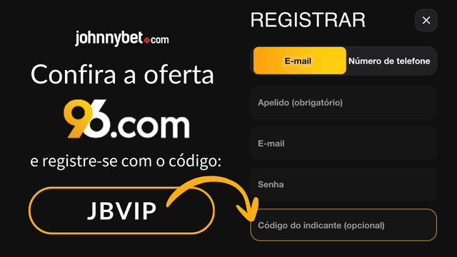 código do indicante 96 com 2026