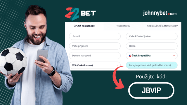 22bet bonusovy kód