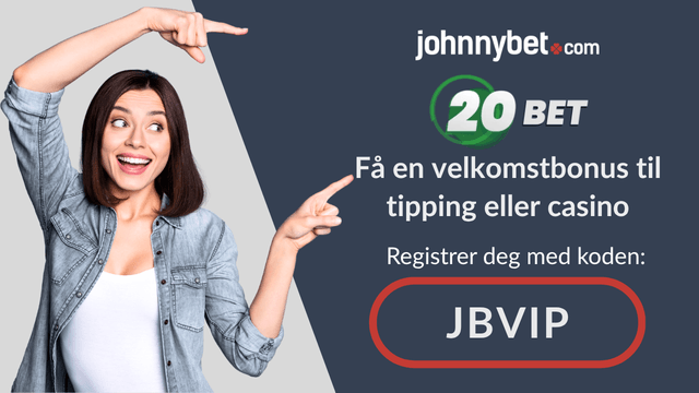 20bet kampanjekode 2026