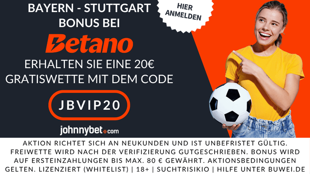 Bayern vs Stuttgart Wetten