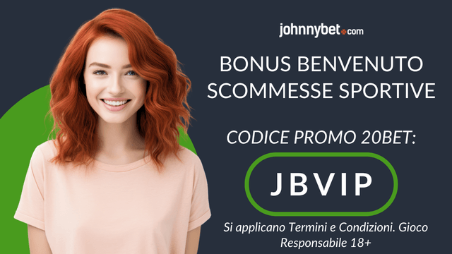 codice bonus registrazione 20bet