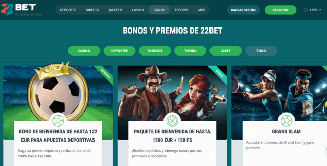 código promociona 22bet registro