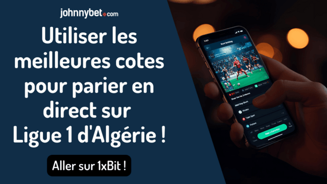 paris sportifs direct ligue football algérie