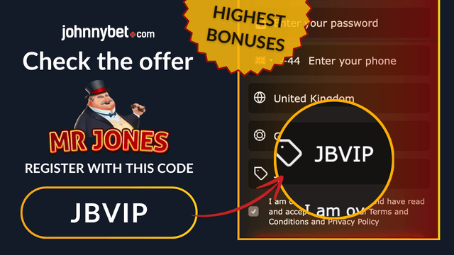 promo code Mr Jones Casino for registration