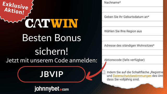 CatWin Aktionscode Registrierung