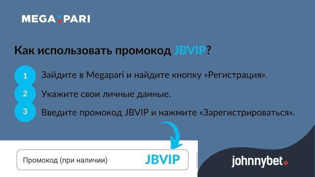 Megapari Промокод 2026