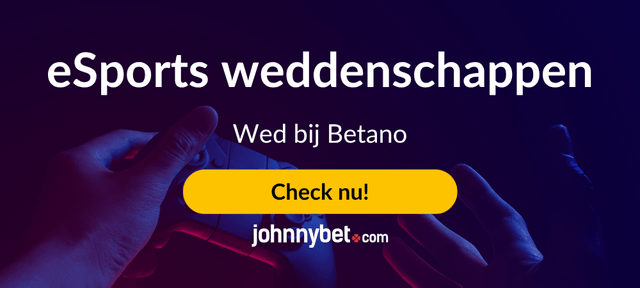 weddenschappen plaatsten op esports
