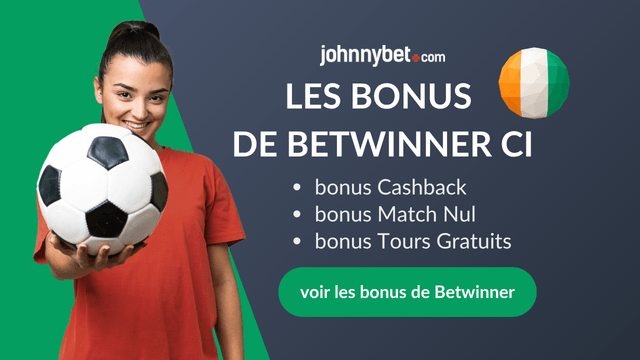 bonus offre Betwinner Côte d'Ivoire