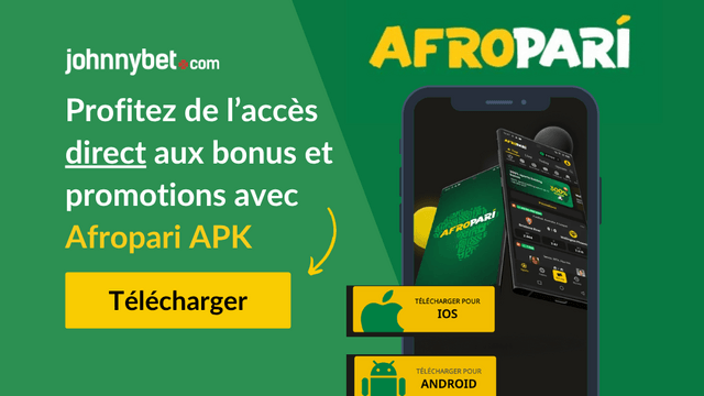 afropari code promo appli